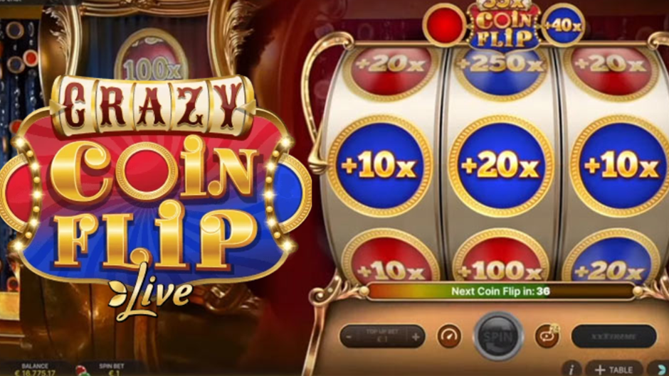 Crazy Coin Flip, A New Offering From The Makers Of Crazy Time